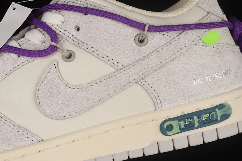 All Categories Nk SB Dunk Series Nk SB Dunk Low Low-top Sneakers #ZG Version OF x Nk Dunk Low OW Suede SB Smashed Backboard Fashion Casual Sneakers DJ0950-101
